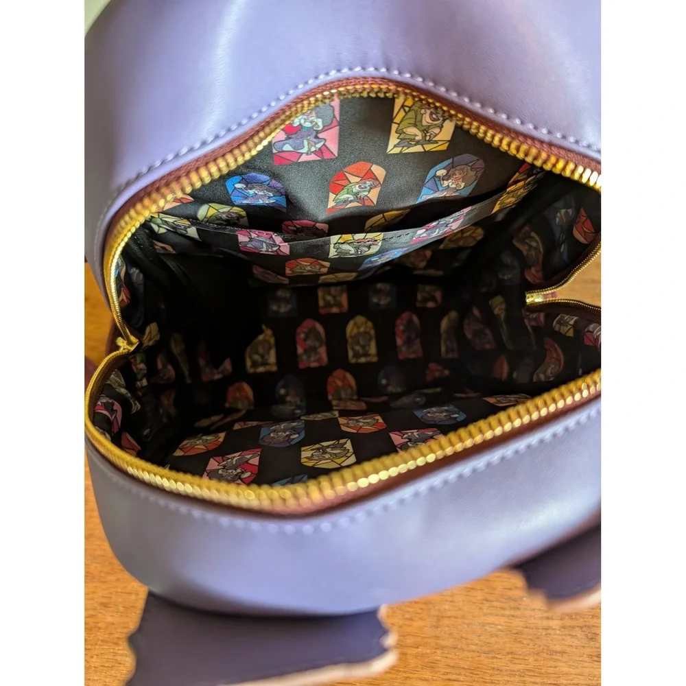 Loungefly Disney Hunchback of Notre Dame Cathedral Mini Backpack Festival Fools